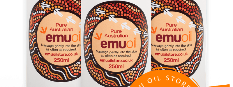 Pure Australian Emu Oil 3 Bottles Free Delivery