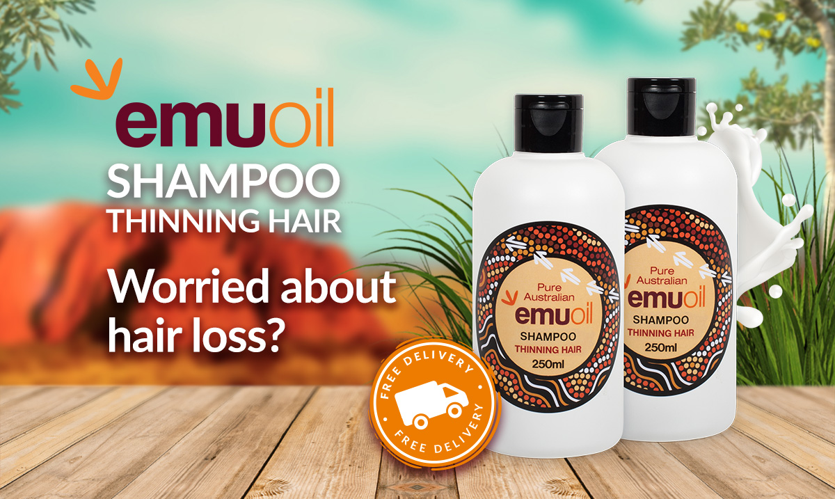Emu Oil Shampoo for Thinning Hair